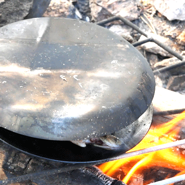 Bushcraft Takibi Frying Pan 